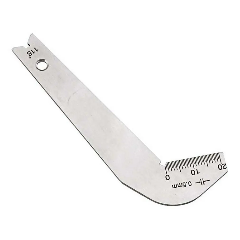 Stainless Steel Corner Front Edge Measuring Twist Drill Bits Angle Gage Grinding Center Gauge Sharpening Tool
Stainless Steel Corner Front Edge Measuring Twist Drill Bits Angle Gage Grinding Center Gauge Sharpening Tool
