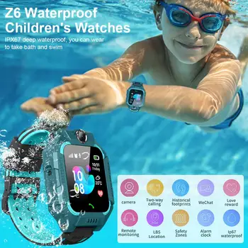 Smart Watch IP67 Deep Waterproof 2G GPS Tracker SOS Call Localization Reminder For Kids Children High Quality
Smart Watch IP67 Deep Waterproof 2G GPS Tracker SOS Call Localization Reminder For Kids Children High Quality