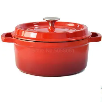 With Thick Cast Iron Pan Manual Cast Iron Pan Soup Pot Stew Uncoated Titanium Soup Stewing Cooking Pot Induction Cooker
With Thick Cast Iron Pan Manual Cast Iron Pan Soup Pot Stew Uncoated Titanium Soup Stewing Cooking Pot Induction Cooker