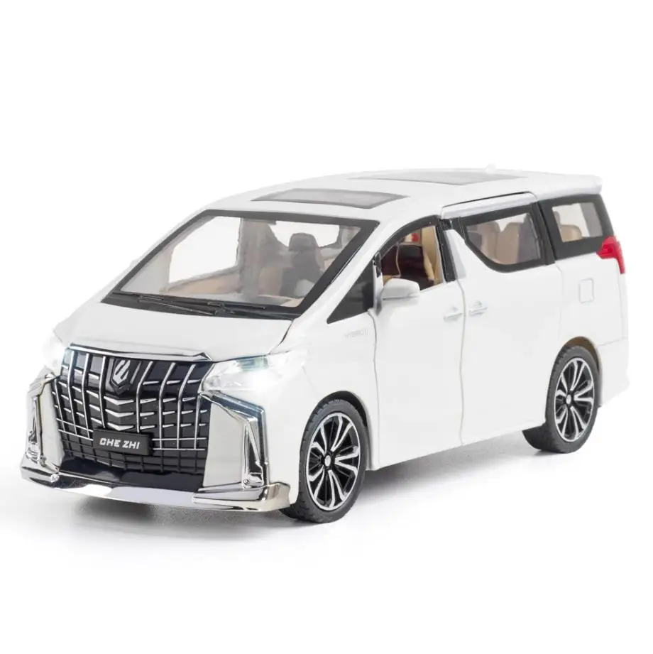 Лидер продаж, литая модель автомобиля 1:24, японская модель Mpv Alphard, металлическая модель со встроенной и звуковой передачей, коллекция игрушек из сплава для подарков
Лидер продаж, литая модель автомобиля 1:24, японская модель Mpv Alphard, металлическая модель со встроенной и звуковой передачей, коллекция игрушек из сплава для подарков
