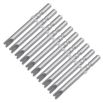 uxcell 10 Pcs 60mm Long 5mm Dia Round Shank SP5 Magnetic U Shape Screwdriver Bits S2 High Alloy Steel
uxcell 10 Pcs 60mm Long 5mm Dia Round Shank SP5 Magnetic U Shape Screwdriver Bits S2 High Alloy Steel