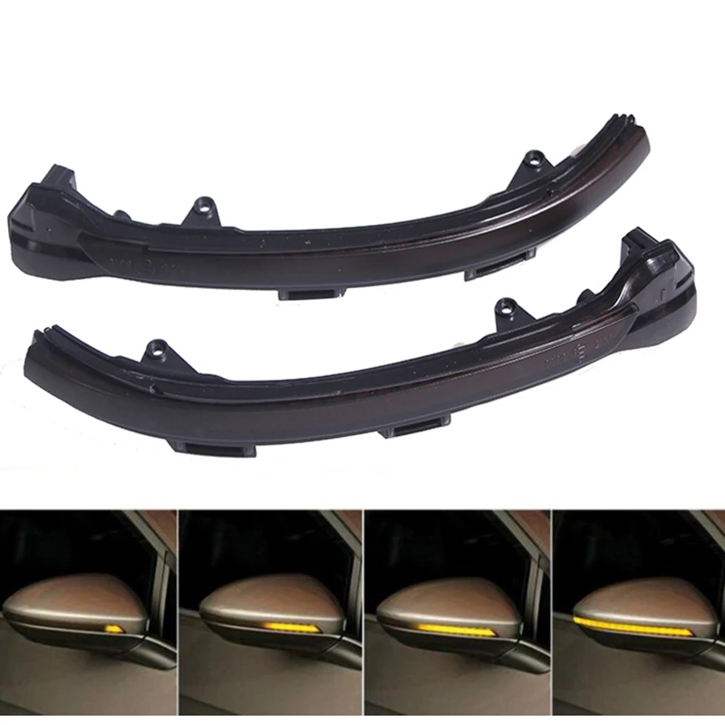 Smoked Side Mirror Sequential Blink Turn Signal Light For Volkswagen MK7 Golf GTI Turn Signal Lights 2015-2018 Amber LED
Smoked Side Mirror Sequential Blink Turn Signal Light For Volkswagen MK7 Golf GTI Turn Signal Lights 2015-2018 Amber LED