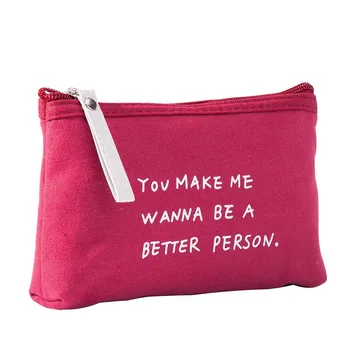 Z Female Cosmetic Bag Simple Style Letter Fabric Multi-functional Makeup Storage Bag Zipper Purse Rose Red Multiple Colors
Z Female Cosmetic Bag Simple Style Letter Fabric Multi-functional Makeup Storage Bag Zipper Purse Rose Red Multiple Colors