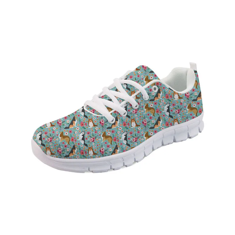 Women's Spring Flats Sheltie Dog Flower Printing Mesh Shoes Ladies Comfortable Sneakers for Females Lace-up Flat Shoes Footwear
Women's Spring Flats Sheltie Dog Flower Printing Mesh Shoes Ladies Comfortable Sneakers for Females Lace-up Flat Shoes Footwear