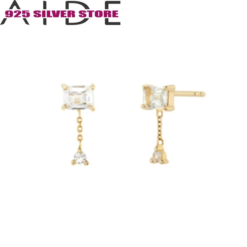 Ailde New Earrings cross-border creative all-match personalized earrings Simple geometric zircon fashion earrings for women
Ailde New Earrings cross-border creative all-match personalized earrings Simple geometric zircon fashion earrings for women
