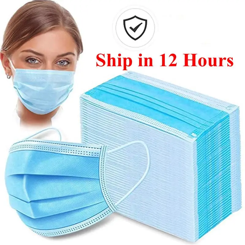 100pcs/set Disposable Anti-Dust Earloops Masks Face Mouth Mask Disposable 3ply Respirator Face Mask Non Woven
100pcs/set Disposable Anti-Dust Earloops Masks Face Mouth Mask Disposable 3ply Respirator Face Mask Non Woven