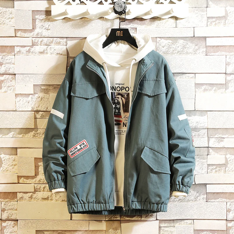 Spring and Autumn Functional Tooling Jacket Korean Version Fashion Loose All-match Casual Jacket Handsome Fashion Brand
Spring and Autumn Functional Tooling Jacket Korean Version Fashion Loose All-match Casual Jacket Handsome Fashion Brand