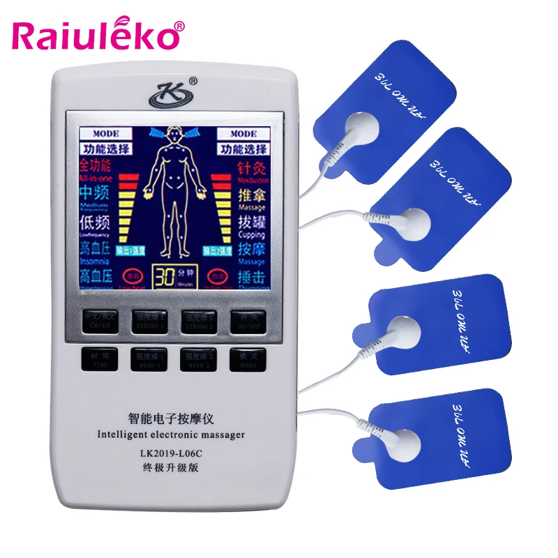 10 Modes Multifunction Body Massager Tens Acupuncture Therapy Massage Electric Muscle Stimulator 18 Pads For Body Pain Relief
10 Modes Multifunction Body Massager Tens Acupuncture Therapy Massage Electric Muscle Stimulator 18 Pads For Body Pain Relief