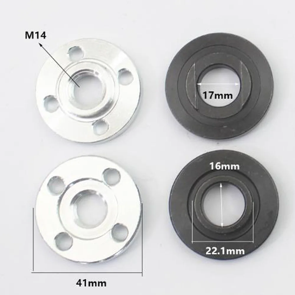 Angle-Grinder Flange Spanner Wrench-Kit For Grinder Accessories W// Lock Nut Tool