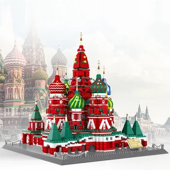 3213 PCS Saint Basil's Cathedral Building Blocks Famous Large Architecture Figures Kit Miniature Model Bricks Toys for Kids Gift
3213 PCS Saint Basil's Cathedral Building Blocks Famous Large Architecture Figures Kit Miniature Model Bricks Toys for Kids Gift