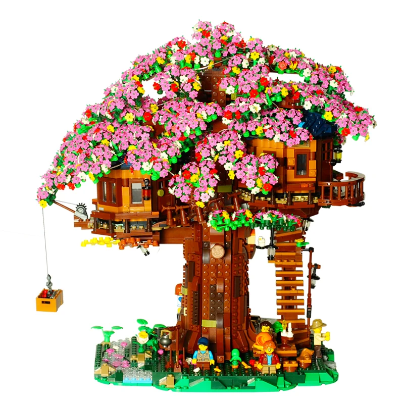 Ideas Tree House Model 3117Pcs Leaves two colours Building Blocks Bricks set Chirstmas Gifts FOR kid Compatible legoingLYS 21318
Ideas Tree House Model 3117Pcs Leaves two colours Building Blocks Bricks set Chirstmas Gifts FOR kid Compatible legoingLYS 21318