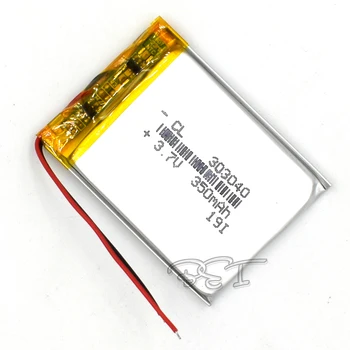 3.7V 350mAh Rechargeable Li-Polymer 303040 Li-ion Lithium Cell Battery For MP3 MP4 Game Player Mouse PSP Lampe speaker toys
3.7V 350mAh Rechargeable Li-Polymer 303040 Li-ion Lithium Cell Battery For MP3 MP4 Game Player Mouse PSP Lampe speaker toys
