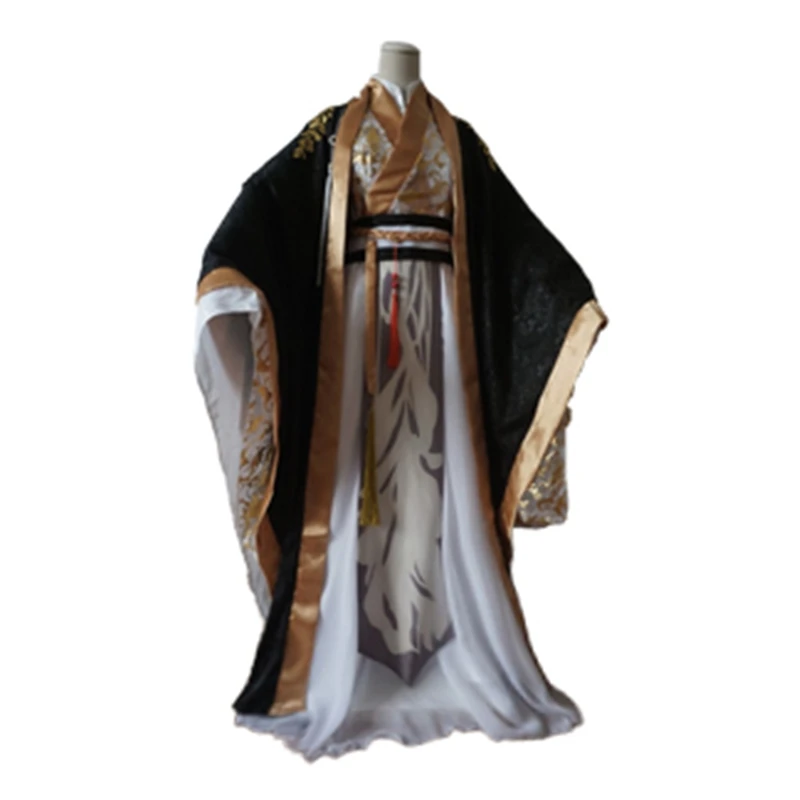 Anime Xie Lian Cosplay Black Hanfu for Tian Guan Ci Fu Ancient Chinese Men Cospaly Costume Halloween Costume for Men Adult
Anime Xie Lian Cosplay Black Hanfu for Tian Guan Ci Fu Ancient Chinese Men Cospaly Costume Halloween Costume for Men Adult