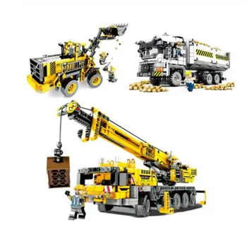 New City Engineering Technic Machine Car Building Blocks City Construction Crane Model Fit Lepining Bricks Toy Children Gifts
New City Engineering Technic Machine Car Building Blocks City Construction Crane Model Fit Lepining Bricks Toy Children Gifts