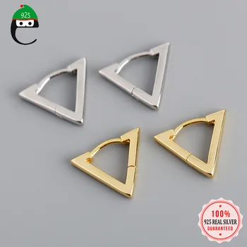 ElfoPlataSi Authentic 925 Sterling Silver Minimalist Geometric Triangle Hoop Earring For Women Fashion Jewelry Accessory DA737
ElfoPlataSi Authentic 925 Sterling Silver Minimalist Geometric Triangle Hoop Earring For Women Fashion Jewelry Accessory DA737