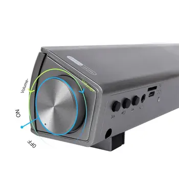 2x5W Bluetooth Sound Bar Wired Wireless Home Theater Speaker with Remote Control
2x5W Bluetooth Sound Bar Wired Wireless Home Theater Speaker with Remote Control