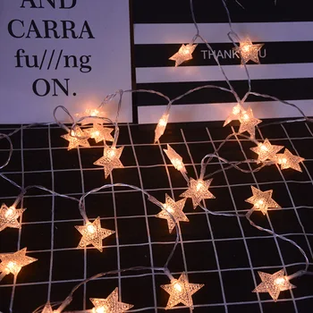 LED Star Fairy Lights Twinkle String Lights Battery Power String Lights Christmas Wedding Holiday Party Indoor For Decoration
LED Star Fairy Lights Twinkle String Lights Battery Power String Lights Christmas Wedding Holiday Party Indoor For Decoration