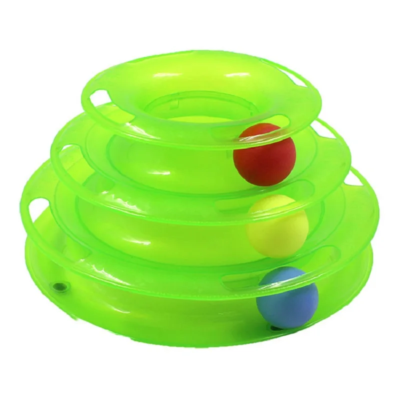 Three Levels Tower Tracks Disc Cat Toy Kimpets Plastic Amusement Shelf Play Station Pet Cats Triple Play Tunnel Ball Toys Jouet
Three Levels Tower Tracks Disc Cat Toy Kimpets Plastic Amusement Shelf Play Station Pet Cats Triple Play Tunnel Ball Toys Jouet