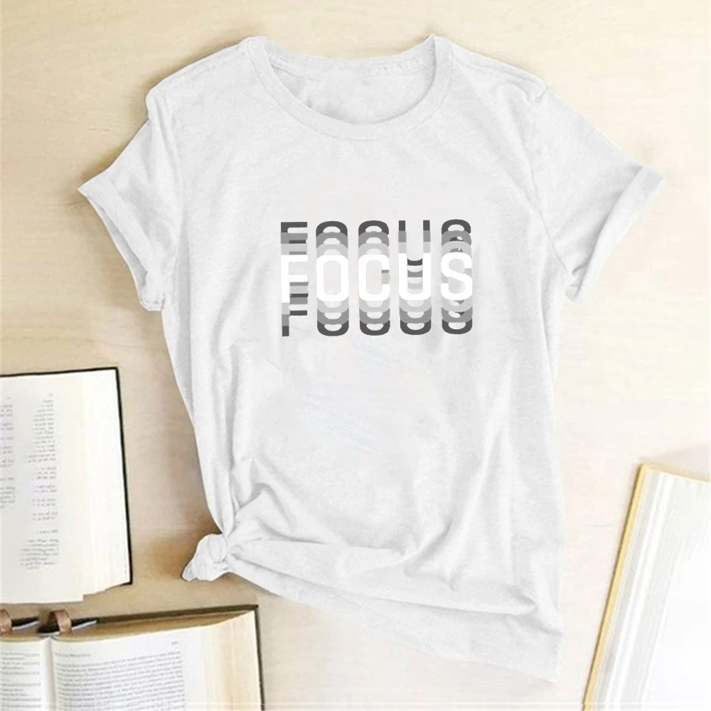 Focus 3D Graphic Print T-shirts Free Shipping JKP4747