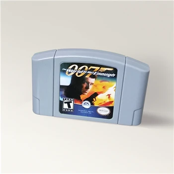 007 the world is not enough For 64 Bit Game Cartridge USA Version NTSC Format
007 the world is not enough For 64 Bit Game Cartridge USA Version NTSC Format