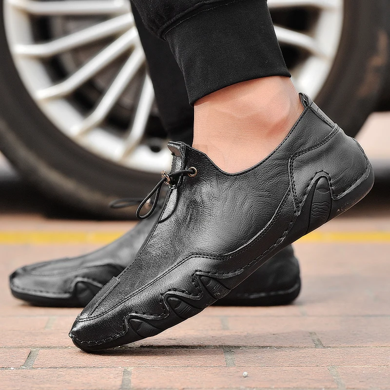 Men's casual peas shoes everyday wear outdoor driving breathable Round head movement wear-resistant men's designer shoes
Men's casual peas shoes everyday wear outdoor driving breathable Round head movement wear-resistant men's designer shoes