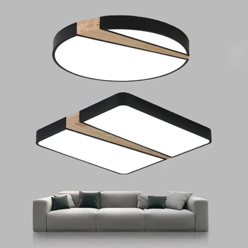 Creative Round/Square LED Ceiling Light Nordic Modern Solid Wood Surface Mounted Ceiling Lamp Foyer Aisle Home Hotel Decor Lamp
Creative Round/Square LED Ceiling Light Nordic Modern Solid Wood Surface Mounted Ceiling Lamp Foyer Aisle Home Hotel Decor Lamp
