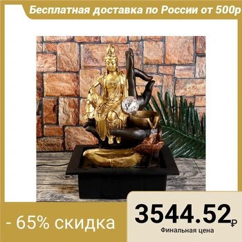 Desktop fountain from the mains, illumination "Goddess Devi" 43x30.5x23 cm 4438712
Desktop fountain from the mains, illumination "Goddess Devi" 43x30.5x23 cm 4438712