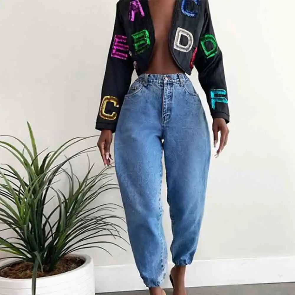 Solid High Waist Women Jeans Club Autumn New 2020 Fashion Street Style Mujer Denim Pants Baggy Vintage Female Trousers
Solid High Waist Women Jeans Club Autumn New 2020 Fashion Street Style Mujer Denim Pants Baggy Vintage Female Trousers
