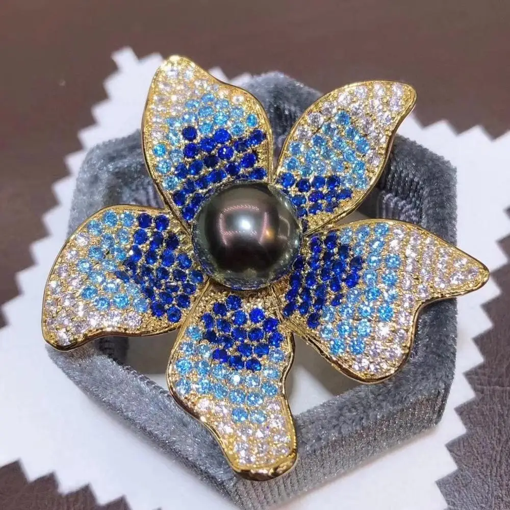 D925 Pearl Brooch Fine Jewelry Gold Filled 11-12mm Nature Sea Water Tahiti Pearl Brooch For Women Fine Presents
D925 Pearl Brooch Fine Jewelry Gold Filled 11-12mm Nature Sea Water Tahiti Pearl Brooch For Women Fine Presents