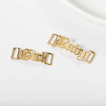 Personalized Foot Shoe Clip Sneaker Jewelry Custom Name Shoe Buckle Stainless Steel Nameplate Buckle Girlfriend Gift
Personalized Foot Shoe Clip Sneaker Jewelry Custom Name Shoe Buckle Stainless Steel Nameplate Buckle Girlfriend Gift