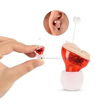 Small size noise reduction Invisible adjustable hearing aid Mini voice tools enhancer sound in-ear amplifier K6F0
Small size noise reduction Invisible adjustable hearing aid Mini voice tools enhancer sound in-ear amplifier K6F0