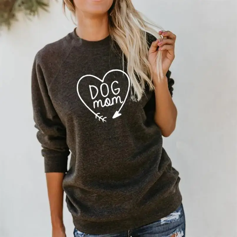 Hoodies For Women Crew Neck DOG MOM Letters Print Sweatshirt Femmes Tops Hoodies Women Pattern Corduroy Printing Female Buckle
Hoodies For Women Crew Neck DOG MOM Letters Print Sweatshirt Femmes Tops Hoodies Women Pattern Corduroy Printing Female Buckle