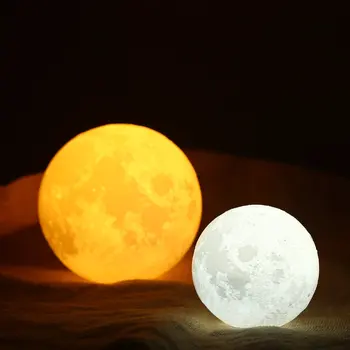 Unique Rechargeable 3D Print Moon Lamp Touch Control Brightness USB Charging Lights LED Night Light Home Decoration
Unique Rechargeable 3D Print Moon Lamp Touch Control Brightness USB Charging Lights LED Night Light Home Decoration