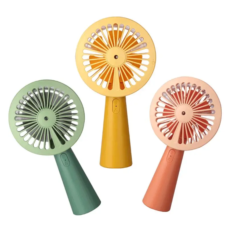 Mini Handheld Air Humidifying Spray Fan Usb Rechargeable Cooler Fan with 3 Adjustable Wind Speed
Mini Handheld Air Humidifying Spray Fan Usb Rechargeable Cooler Fan with 3 Adjustable Wind Speed