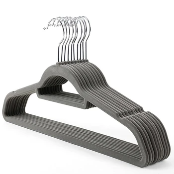 20 Pack Non-Slip Velvet Hangers,Flocking Hangers with Swivel Hook for Kids&Adults Jackets,Pants&Clothes,38CM
20 Pack Non-Slip Velvet Hangers,Flocking Hangers with Swivel Hook for Kids&Adults Jackets,Pants&Clothes,38CM