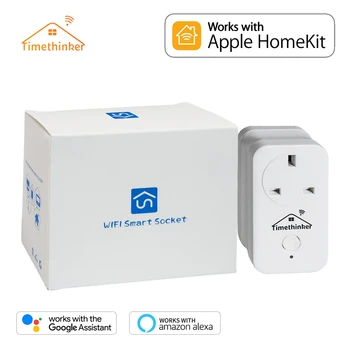 Timethinker Smart Plug for Apple Homekit Smart WIFI Socket for ALexa Google Home APP Voice UK/US/EU/AU Remote Control Outlet
Timethinker Smart Plug for Apple Homekit Smart WIFI Socket for ALexa Google Home APP Voice UK/US/EU/AU Remote Control Outlet