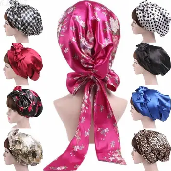 Satin Womens Hijab Chemo Hat Turban Head Scarves Hair Loss Headwear Bandana Band Bow Scarf Cancer Caps Beanie Cover Fashion
Satin Womens Hijab Chemo Hat Turban Head Scarves Hair Loss Headwear Bandana Band Bow Scarf Cancer Caps Beanie Cover Fashion