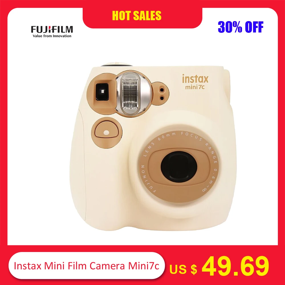 Fujifilm Instax Mini Film Camera Mini7c Mini 7C Instant Camera Cheaper than Instax mini8 mini9 Birthday Christmas New Year Gift
Fujifilm Instax Mini Film Camera Mini7c Mini 7C Instant Camera Cheaper than Instax mini8 mini9 Birthday Christmas New Year Gift
