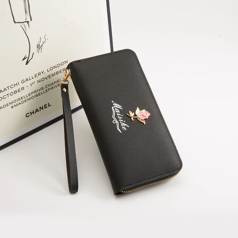 Women 2021 New Fashion Clutch Wallets New Printed Daisy Rose PU Leather Letter Large Capacity Zipper Long Purses
Women 2021 New Fashion Clutch Wallets New Printed Daisy Rose PU Leather Letter Large Capacity Zipper Long Purses