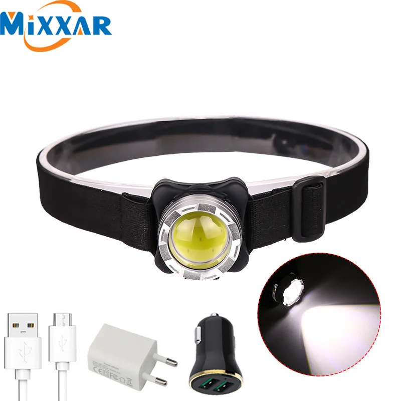Dropshipping LED COB headlamp USB Rechargeable build-in battery working light torch lantern waterproof lamp headlight camping
Dropshipping LED COB headlamp USB Rechargeable build-in battery working light torch lantern waterproof lamp headlight camping