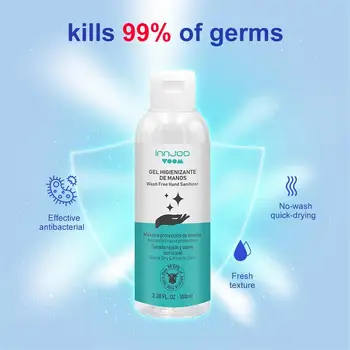 Portable100Ml Antibacterial Hand Sanitizer Disposable Disinfectant Gel 95% Bacteriostatic Gel Hand Sanitizer Wipe Out Bacteria 
Portable100Ml Antibacterial Hand Sanitizer Disposable Disinfectant Gel 95% Bacteriostatic Gel Hand Sanitizer Wipe Out Bacteria