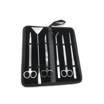 6 PCS/Lot Aquarium Cleaning Tools Landscaping Tool Kits Stainless Steel Aquatic Plants Scissors Tweezers Set Silver
6 PCS/Lot Aquarium Cleaning Tools Landscaping Tool Kits Stainless Steel Aquatic Plants Scissors Tweezers Set Silver