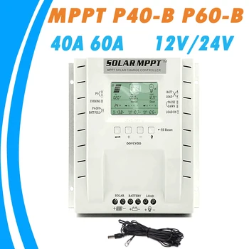 PowMr 40A 60A MPPT Solar Charge Controller 12V 24V Auto for Max 100V Solar Panel Input Dual USB Output LCD Solar Regulator New
PowMr 40A 60A MPPT Solar Charge Controller 12V 24V Auto for Max 100V Solar Panel Input Dual USB Output LCD Solar Regulator New