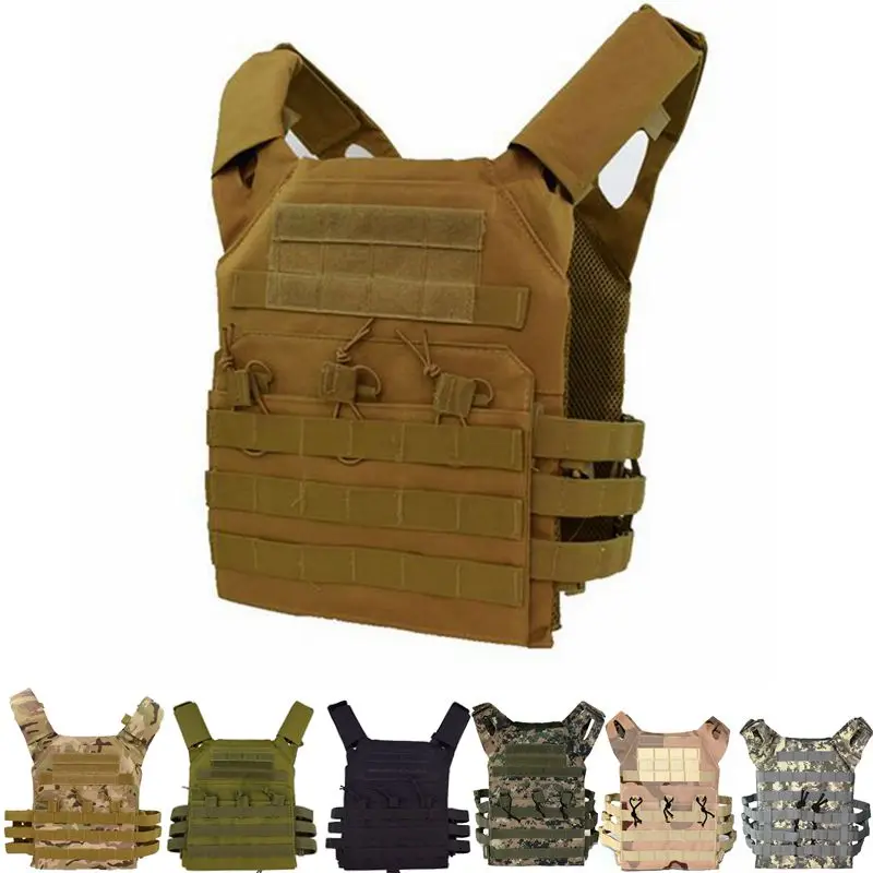Tactical 600D Molle JPC Vest Military Airsoft Gear Hunting Vest Chest Protective Plate Carrier Vest for Paintball Equipment
Tactical 600D Molle JPC Vest Military Airsoft Gear Hunting Vest Chest Protective Plate Carrier Vest for Paintball Equipment