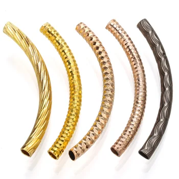 Curved carved tube bracelet connectors thick For Jewelry Making high quality Spacers DIY Accessories
Curved carved tube bracelet connectors thick For Jewelry Making high quality Spacers DIY Accessories