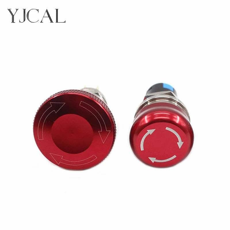 16mm 19mm Metal Push Emergency Stop Button Switch Mushroom Button Stop Switch On Off 1NO1NC 2NO2NC Latching Button With Socket
16mm 19mm Metal Push Emergency Stop Button Switch Mushroom Button Stop Switch On Off 1NO1NC 2NO2NC Latching Button With Socket