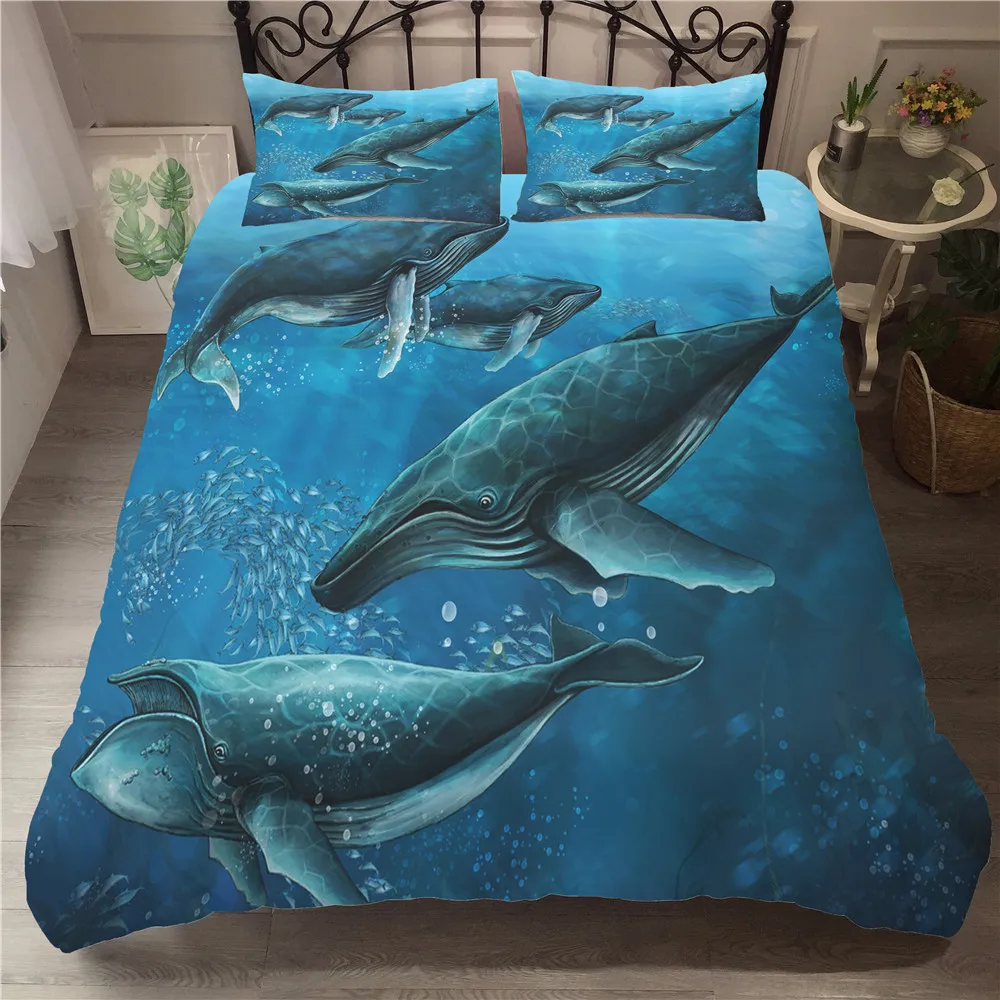Comforter Bedding set 3D Ferocious Dolphin Printed Home Textiles with Pillowcases Bed Linen Duvet Cover for Couple
Comforter Bedding set 3D Ferocious Dolphin Printed Home Textiles with Pillowcases Bed Linen Duvet Cover for Couple