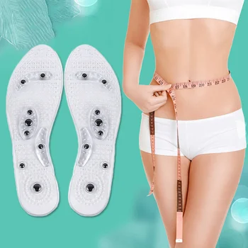 3ANGNI Weight Loss Magnetic Massage Insoles Silicone Gel Insole for Men Women Foot Acupoint Magnetotherapy palmilha magnetica
3ANGNI Weight Loss Magnetic Massage Insoles Silicone Gel Insole for Men Women Foot Acupoint Magnetotherapy palmilha magnetica