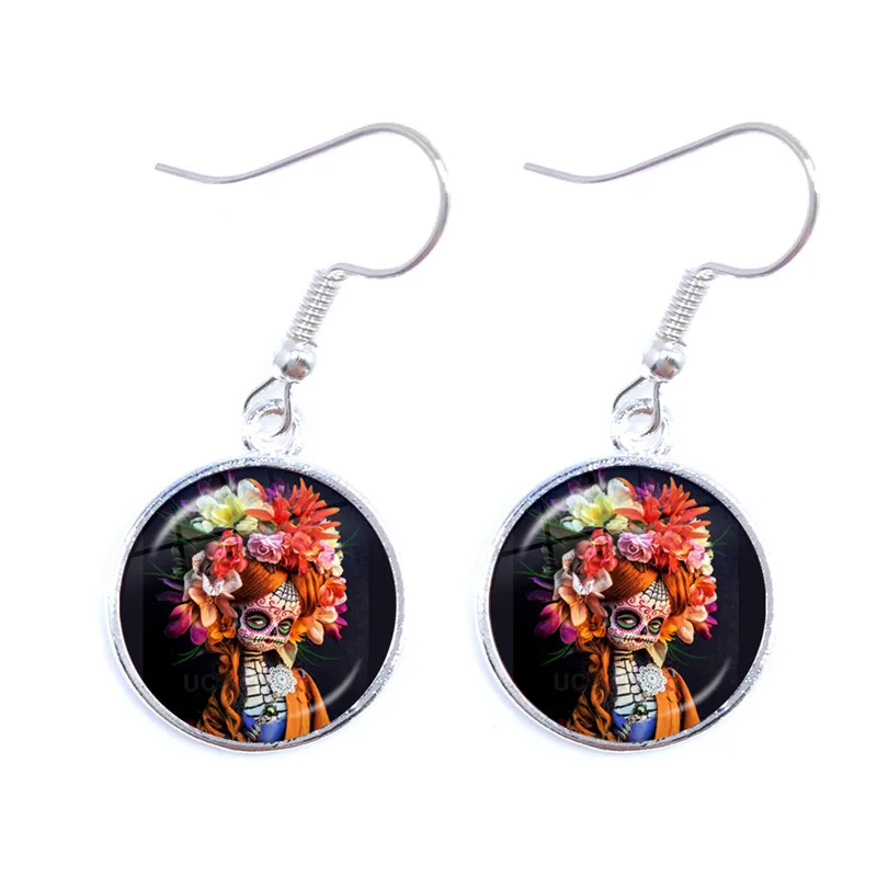 Kali Betty Boop Deadey Drop Earrings Women Ethnic Skull Earring Goth Sugar Skull Doll Mexican Jewelry Halloween Gift Christmas
Kali Betty Boop Deadey Drop Earrings Women Ethnic Skull Earring Goth Sugar Skull Doll Mexican Jewelry Halloween Gift Christmas