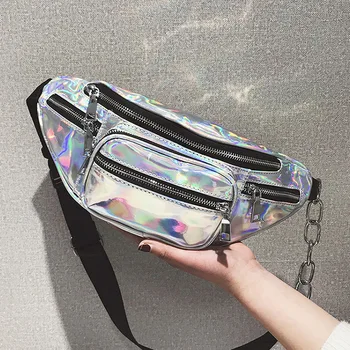 Laser Fanny Bag Women Cell Phone Waist Pack Unisex Waist Belt Bag Hologram Money Chest Belts Bags
Laser Fanny Bag Women Cell Phone Waist Pack Unisex Waist Belt Bag Hologram Money Chest Belts Bags